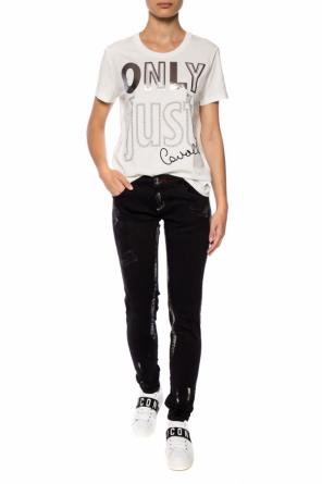 T-shirt with a crew neckline, zdjęcie 2 T-shirt with a crew neckline od Just Cavalli